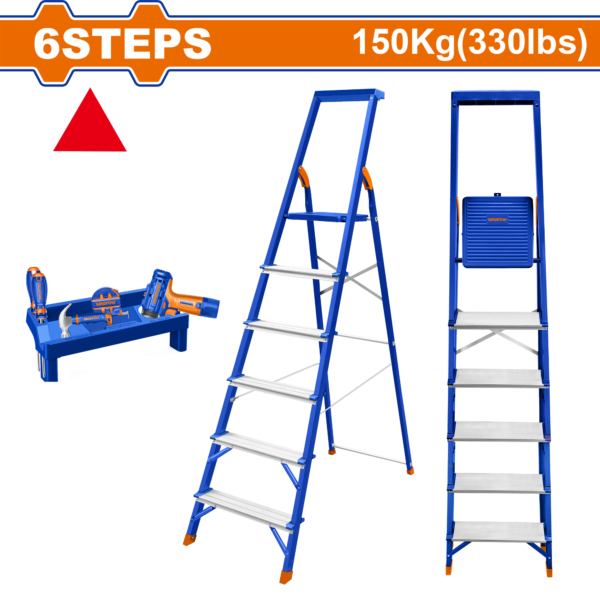 Wadfow Steel?&?aluminium household ladder