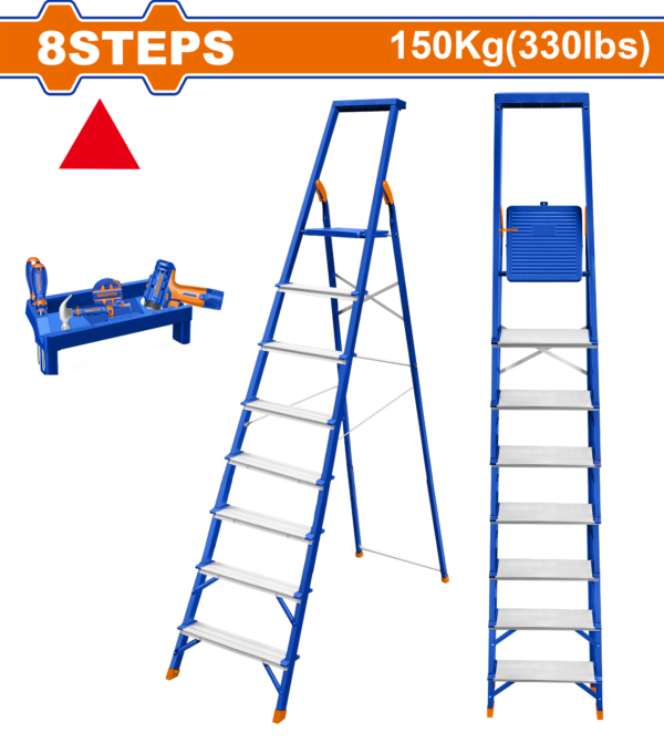 Wadfow Steel?&?aluminium household ladder