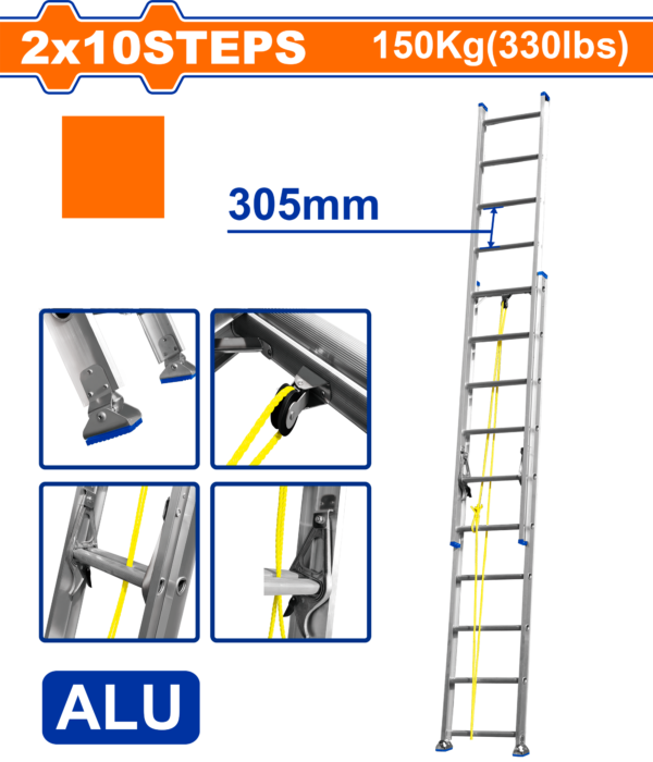 Wadfow Extension ladder