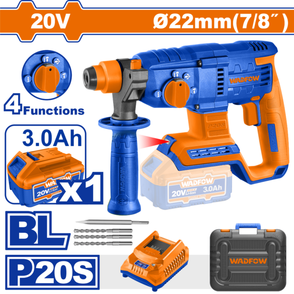 Wadfow Cordless rotary hammer