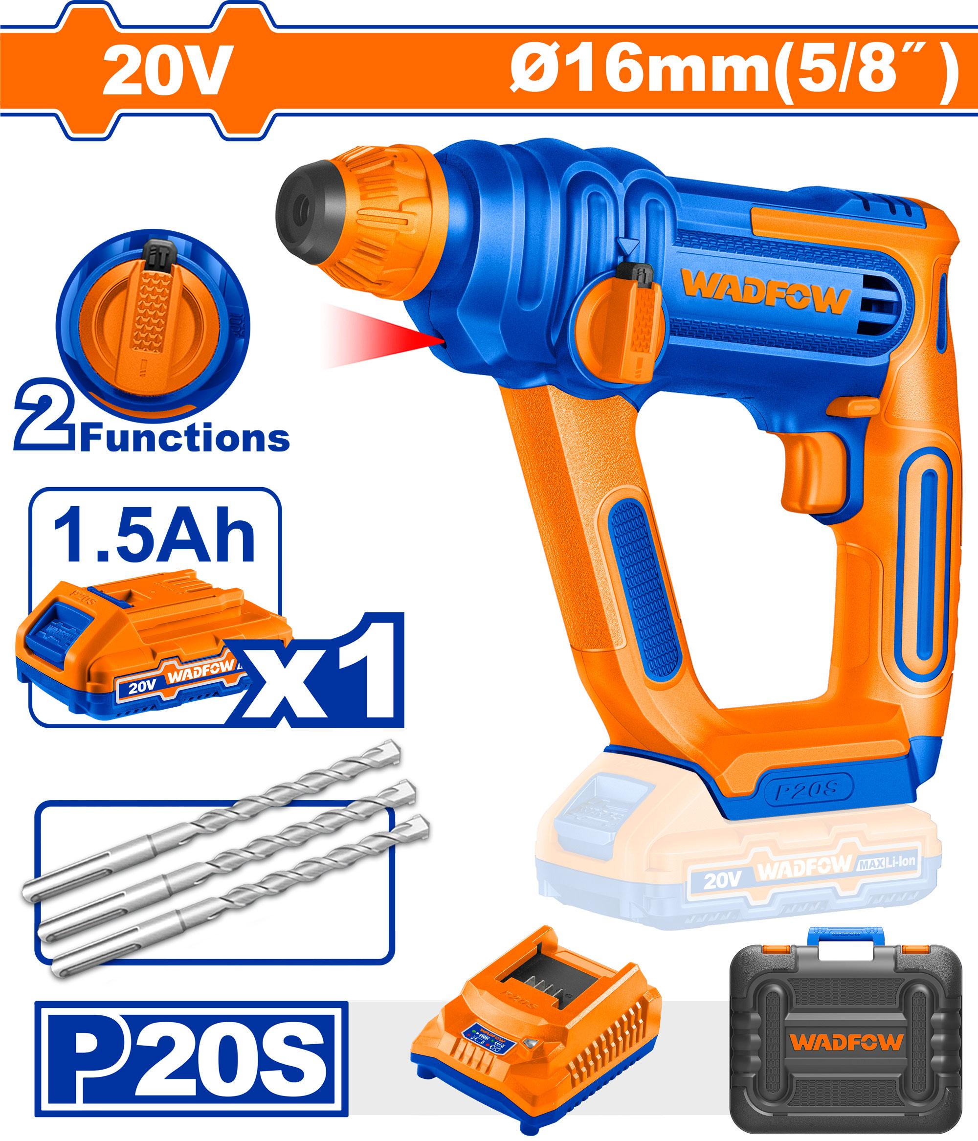 Cordless rotary hammer
