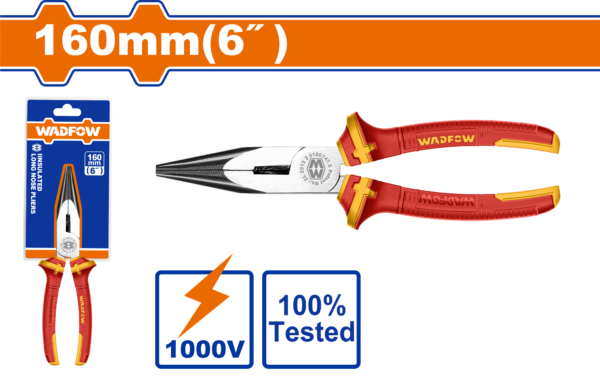 Wadfow Insulated long nose pliers