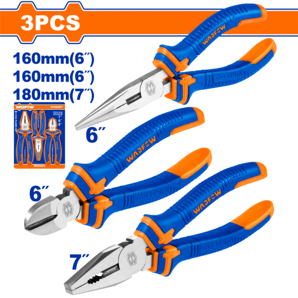 Wadfow 3Pcs pliers set