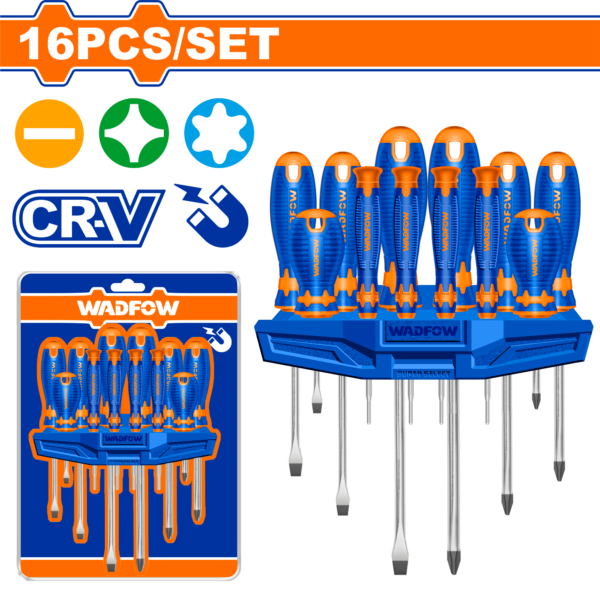 Wadfow 16 Pcs screwdriver set