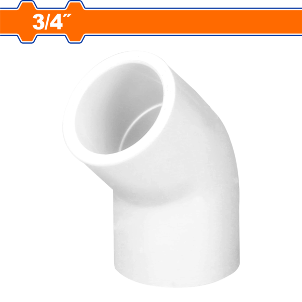 Wadfow PVC 45° Elbow