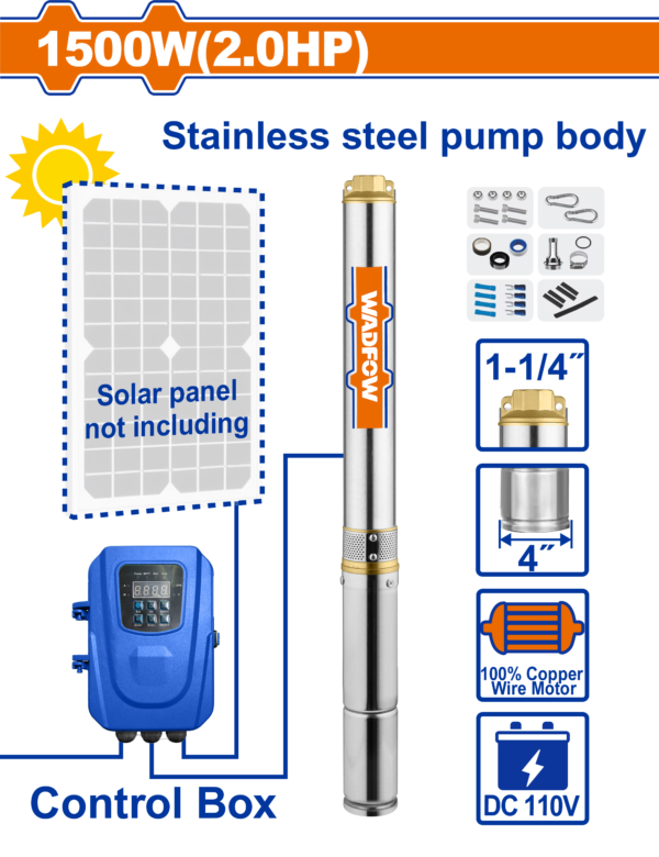 Wadfow Solar deep well pump