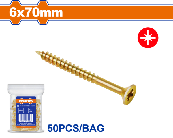 Wadfow Chipboard screw